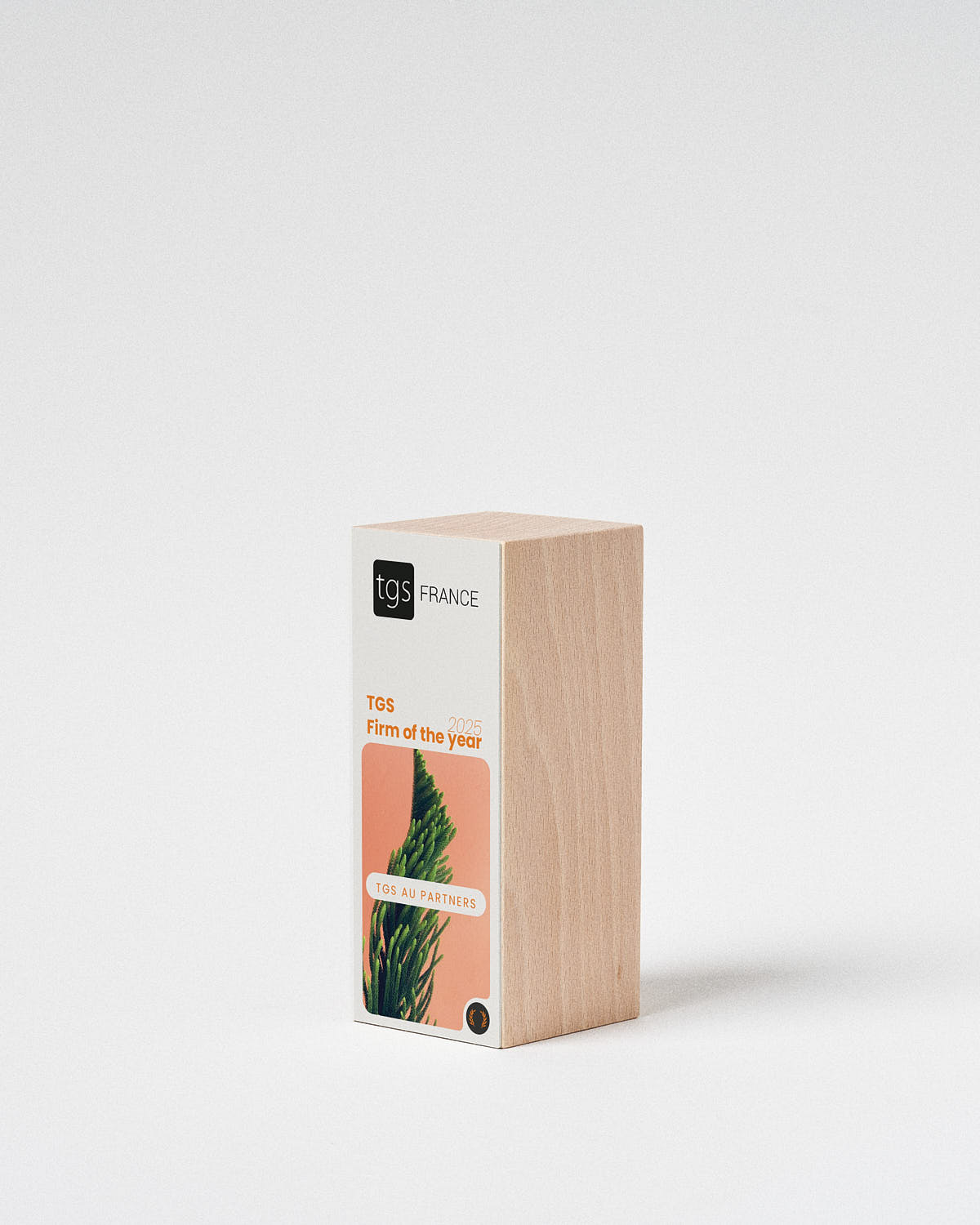 personalizaci&oacute;n trofeo Totem JAP Sustain Awards